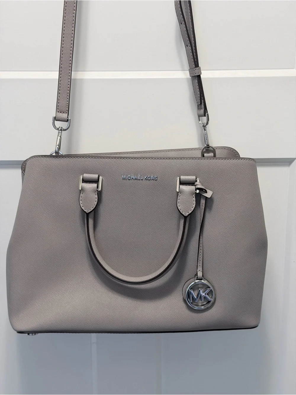 Michael Kors Savannah Medium Satchel with COA